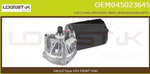 LGK OEM045023645 - Wiper Motor car-mod.net