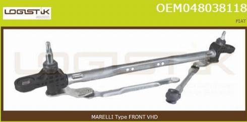 LGK OEM048038118 - Wiper Linkage car-mod.net