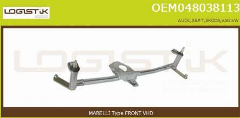 LGK OEM048038113 - Wiper Linkage car-mod.net