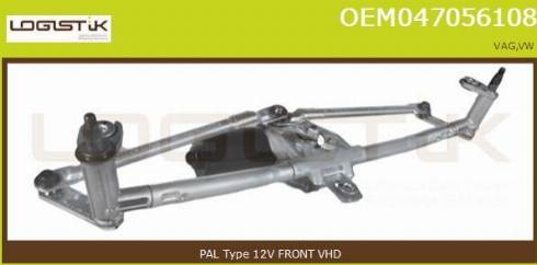 LGK OEM047056108 - Window Wiper System car-mod.net