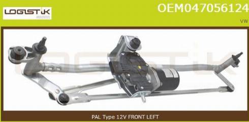 LGK OEM047056124 - Window Wiper System car-mod.net
