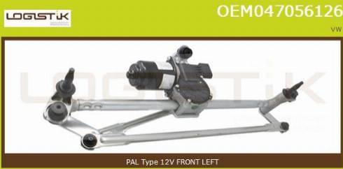 LGK OEM047056126 - Window Wiper System car-mod.net