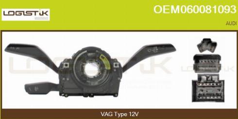 LGK OEM060081093 - Steering Column Switch car-mod.net