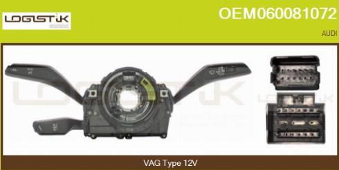 LGK OEM060081072 - Steering Column Switch car-mod.net