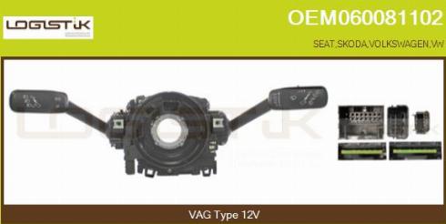 LGK OEM060081102 - Steering Column Switch car-mod.net