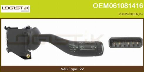 LGK OEM061081416 - Steering Column Switch car-mod.net