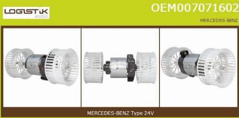 LGK OEM007071602 - Interior Blower car-mod.net