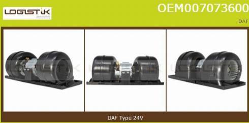 LGK OEM007073600 - Interior Blower car-mod.net