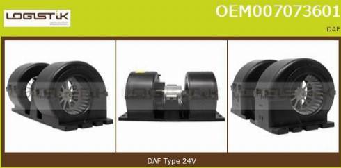 LGK OEM007073601 - Interior Blower car-mod.net