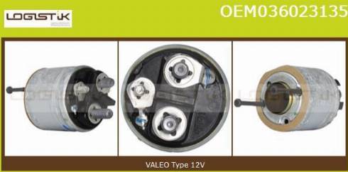 LGK OEM036023135 - Solenoid Switch, starter car-mod.net
