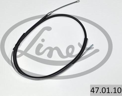 Linex 47.01.10 - Cable, parking brake car-mod.net