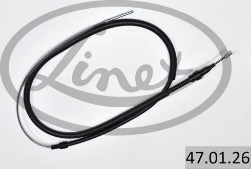 Linex 47.01.26 - Cable, parking brake car-mod.net