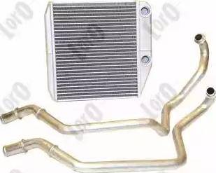 Loro 009-015-0008-B-A - Heat Exchanger, interior heating car-mod.net