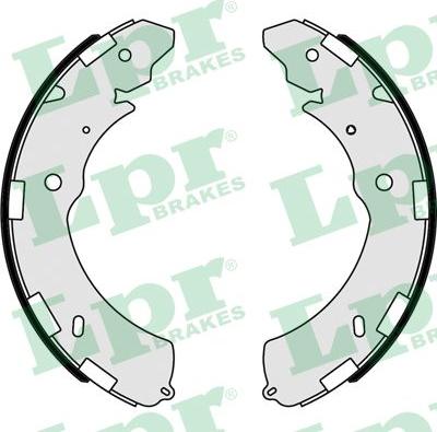 LPR 09470 - Drum Brake Shoe Set car-mod.net