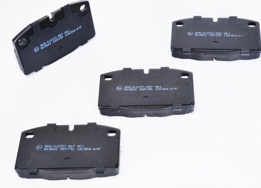 LPR 05P190 - Brake Pad Set, disc brake car-mod.net