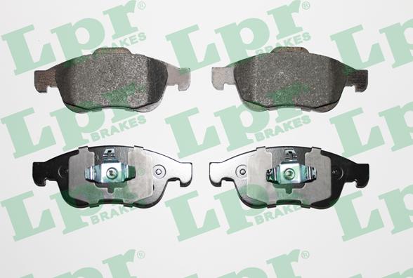 LPR 05P1493 - Brake Pad Set, disc brake car-mod.net