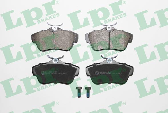 LPR 05P1460 - Brake Pad Set, disc brake car-mod.net