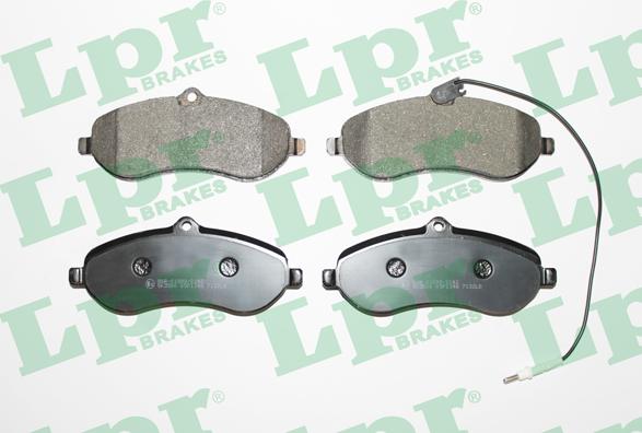 LPR 05P1348 - Brake Pad Set, disc brake car-mod.net