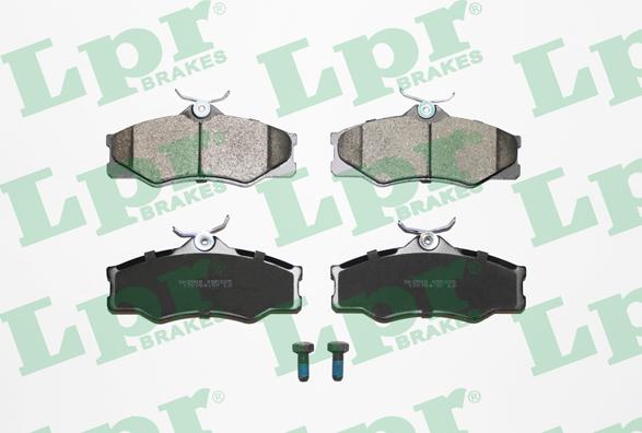 LPR 05P325 - Brake Pad Set, disc brake car-mod.net