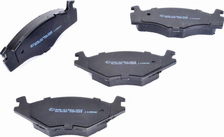 LPR 05P225 - Brake Pad Set, disc brake car-mod.net