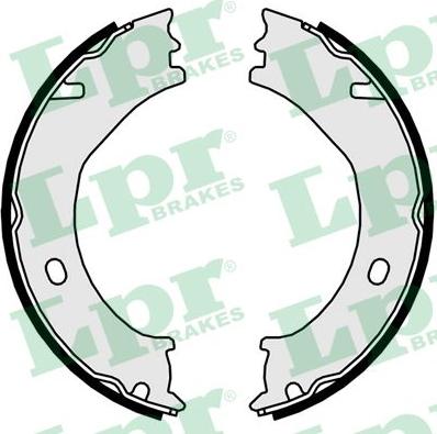 LPR 01021 - Brake Shoe Set, parking brake car-mod.net