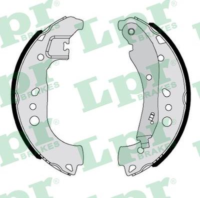 LPR 01197 - Drum Brake Shoe Set car-mod.net