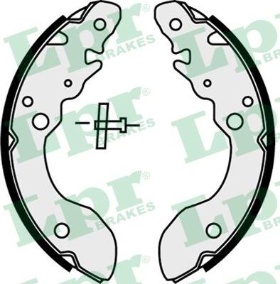 LPR 07460 - Drum Brake Shoe Set car-mod.net