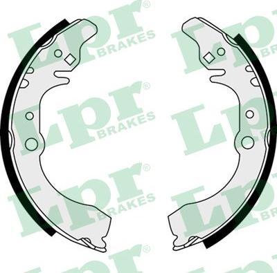 LPR 07880 - Drum Brake Shoe Set car-mod.net