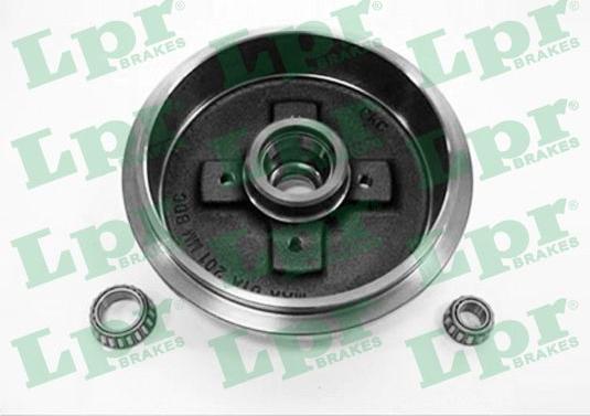 LPR 7D0244C - Brake Drum car-mod.net