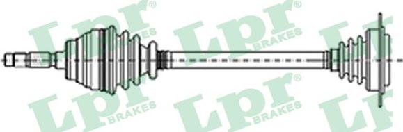 LPR DS51067 - Drive Shaft car-mod.net