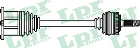 LPR DS52635 - Drive Shaft car-mod.net