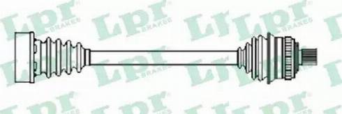 LPR DS52627 - Drive Shaft car-mod.net