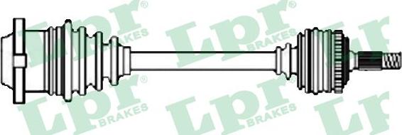 LPR DS52191 - Drive Shaft car-mod.net
