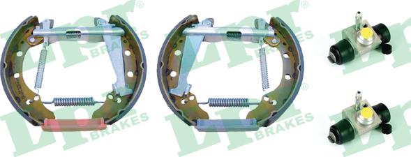 LPR OEK407 - Drum Brake Shoe Set car-mod.net