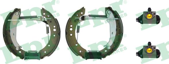 LPR OEK697 - Drum Brake Shoe Set car-mod.net