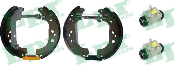 LPR OEK616 - Drum Brake Shoe Set car-mod.net