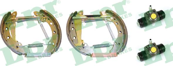 LPR OEK007 - Drum Brake Shoe Set car-mod.net