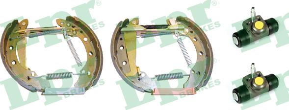 LPR OEK125 - Drum Brake Shoe Set car-mod.net