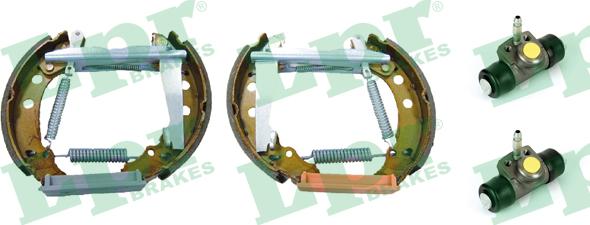 LPR OEK123 - Drum Brake Shoe Set car-mod.net