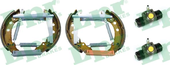 LPR OEK122 - Drum Brake Shoe Set car-mod.net