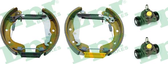 LPR OEK345 - Drum Brake Shoe Set car-mod.net