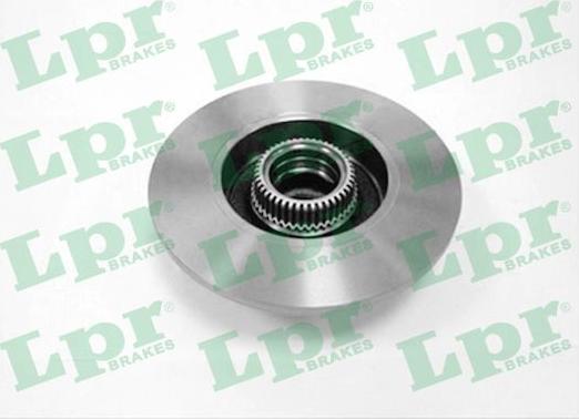 LPR V2241PA - Brake Disc car-mod.net