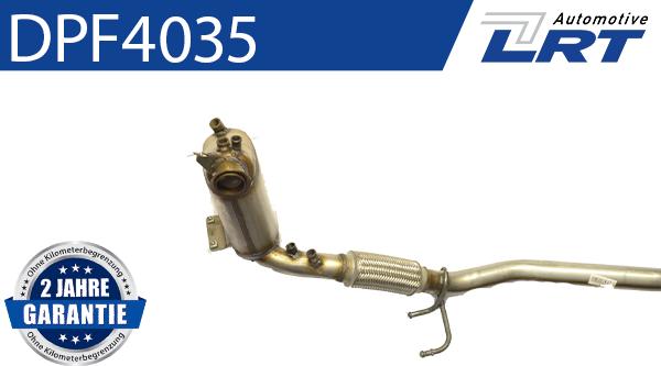 LRT DPF4035 - Soot / Particulate Filter, exhaust system car-mod.net