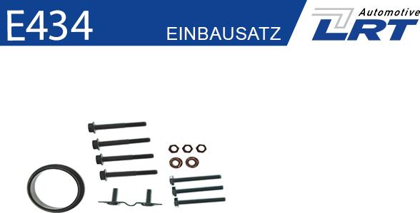 LRT E434 - Mounting Kit, catalytic converter car-mod.net