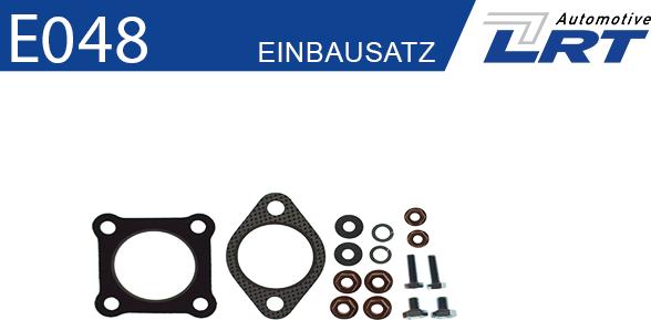 LRT E048 - Mounting Kit, primary catalytic converter car-mod.net