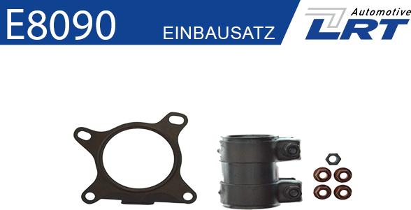 LRT E8090 - Mounting Kit, catalytic converter car-mod.net