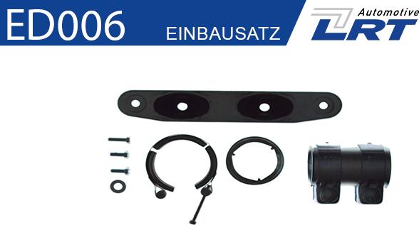 LRT ED006 - Mounting Kit, catalytic converter car-mod.net