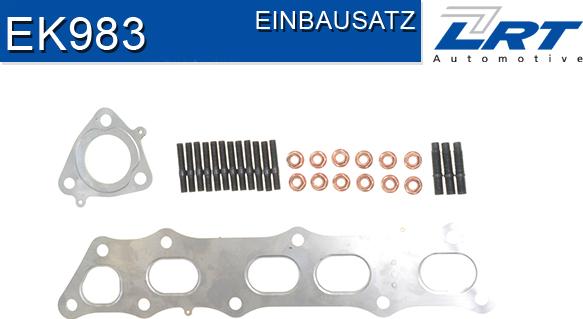 LRT EK983 - Mounting Kit, exhaust manifold car-mod.net