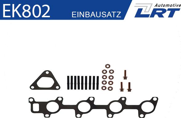 LRT EK802 - Mounting Kit, exhaust manifold car-mod.net