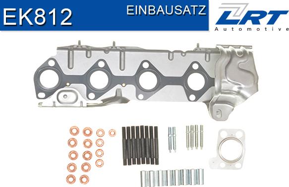LRT EK812 - Mounting Kit, exhaust manifold car-mod.net